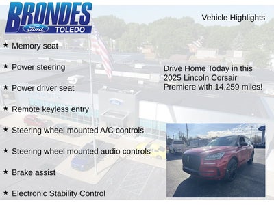 2025 Lincoln Corsair Premiere
