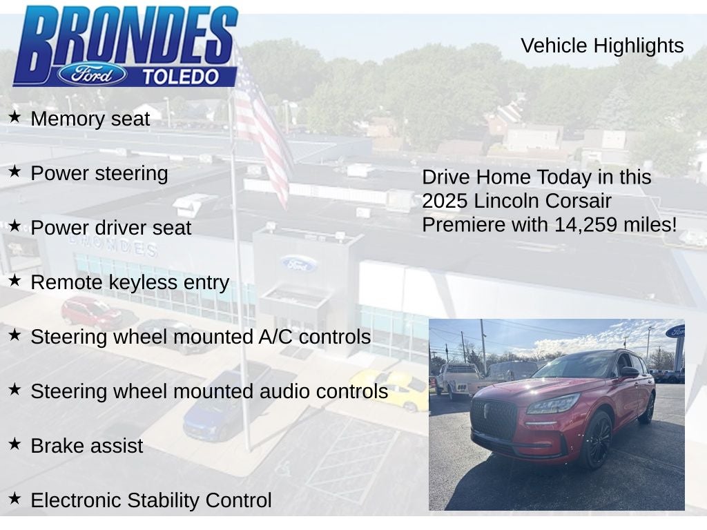 2025 Lincoln Corsair Premiere