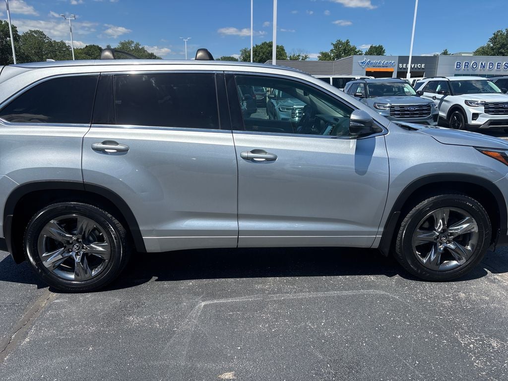 2017 Toyota Highlander Limited Platinum