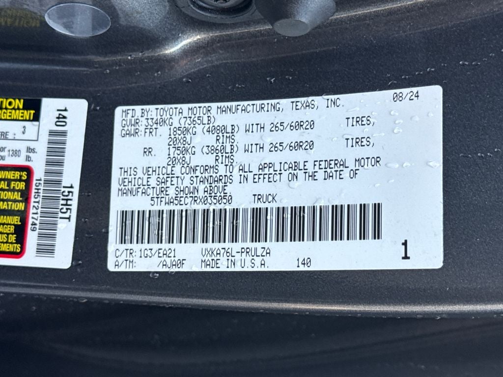 2024 Toyota Tundra Limited