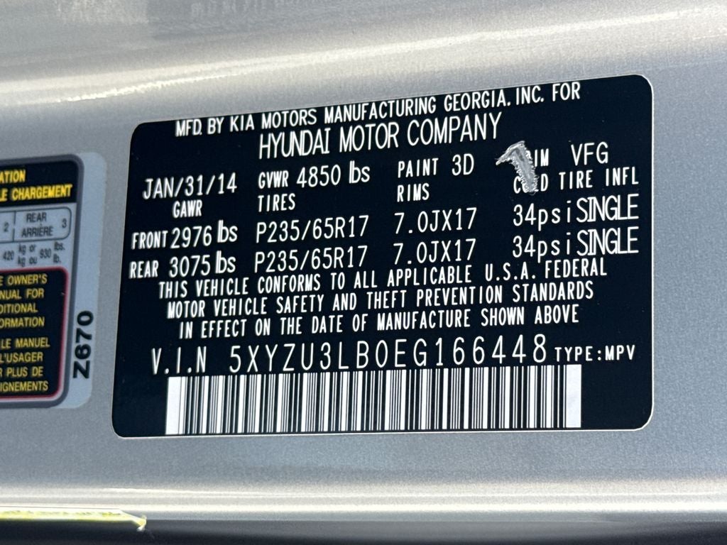 2014 Hyundai Santa Fe Sport Base