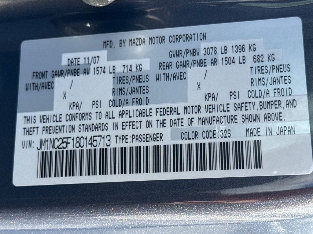 2008 Mazda Mazda Miata Grand Touring