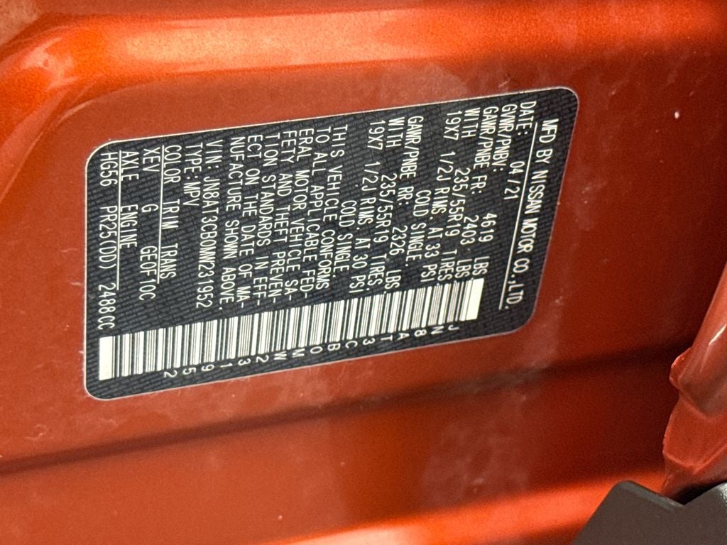 2021 Nissan Rogue SL