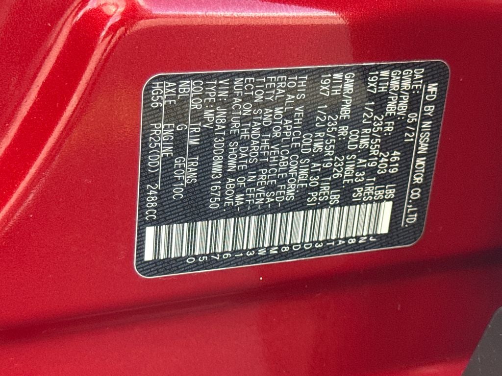 2021 Nissan Rogue Platinum