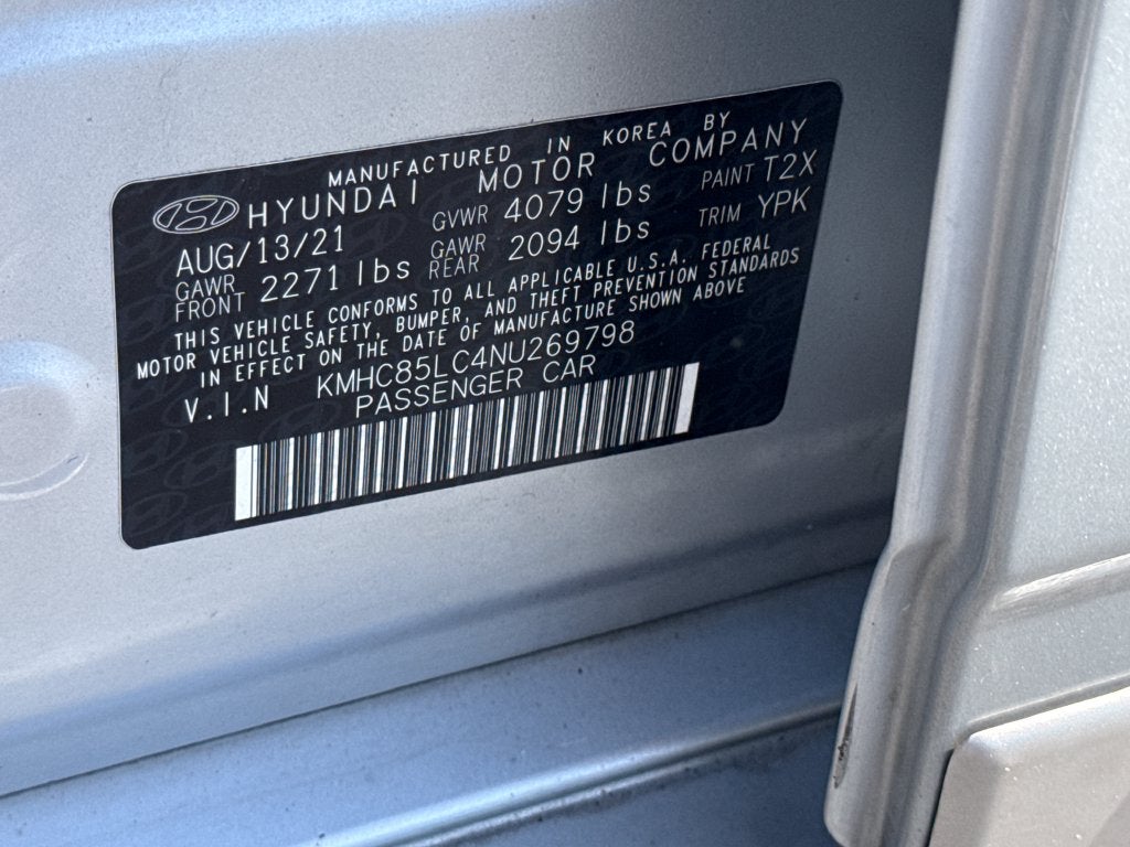 2022 Hyundai Ioniq Hybrid SEL