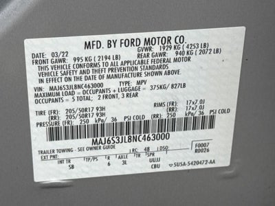 2022 Ford EcoSport SES