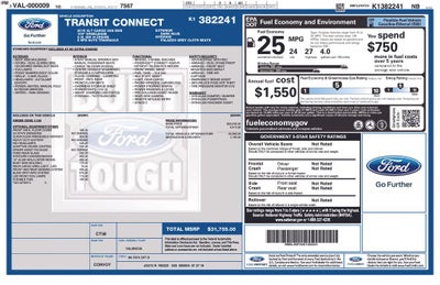 2019 Ford Transit Connect XLT
