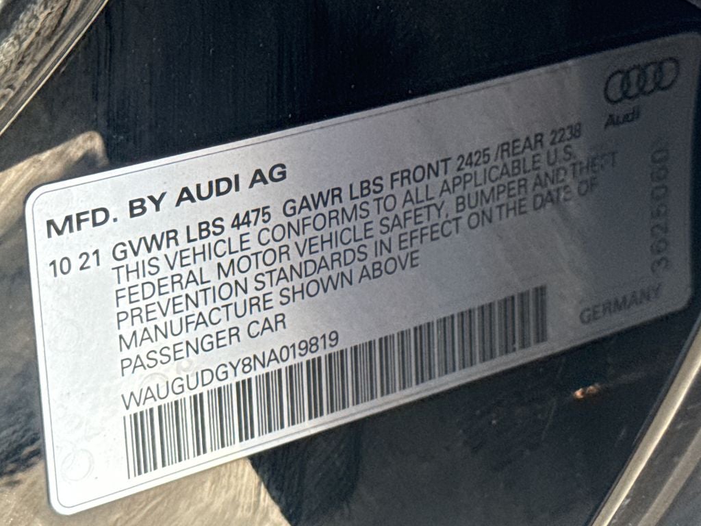 2022 Audi A3 40 Premium quattro