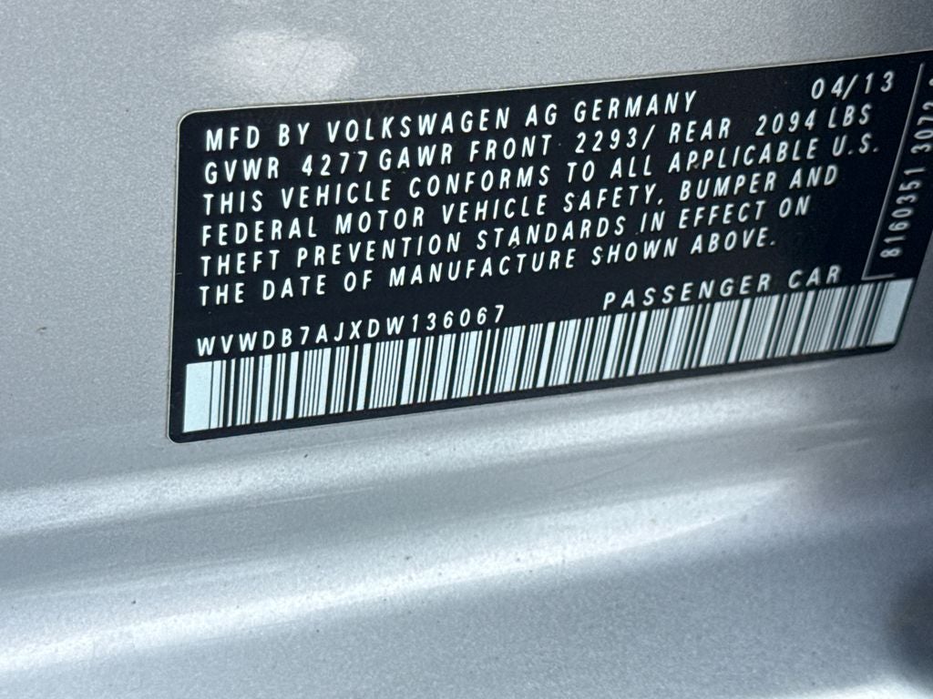 2013 Volkswagen Golf 2.5L